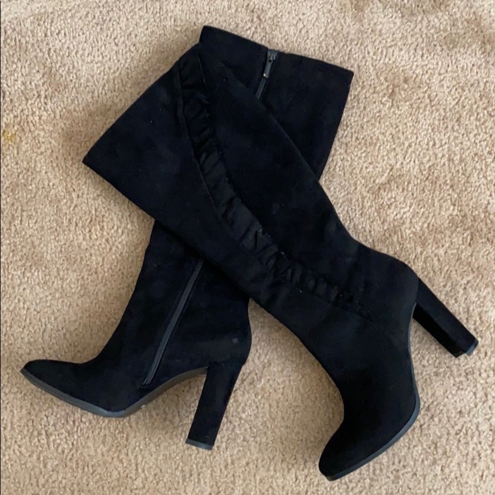 Black Suede Impo Ohara Boots